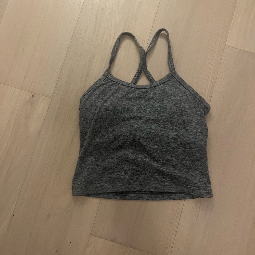 Cute work out tank with built in bra